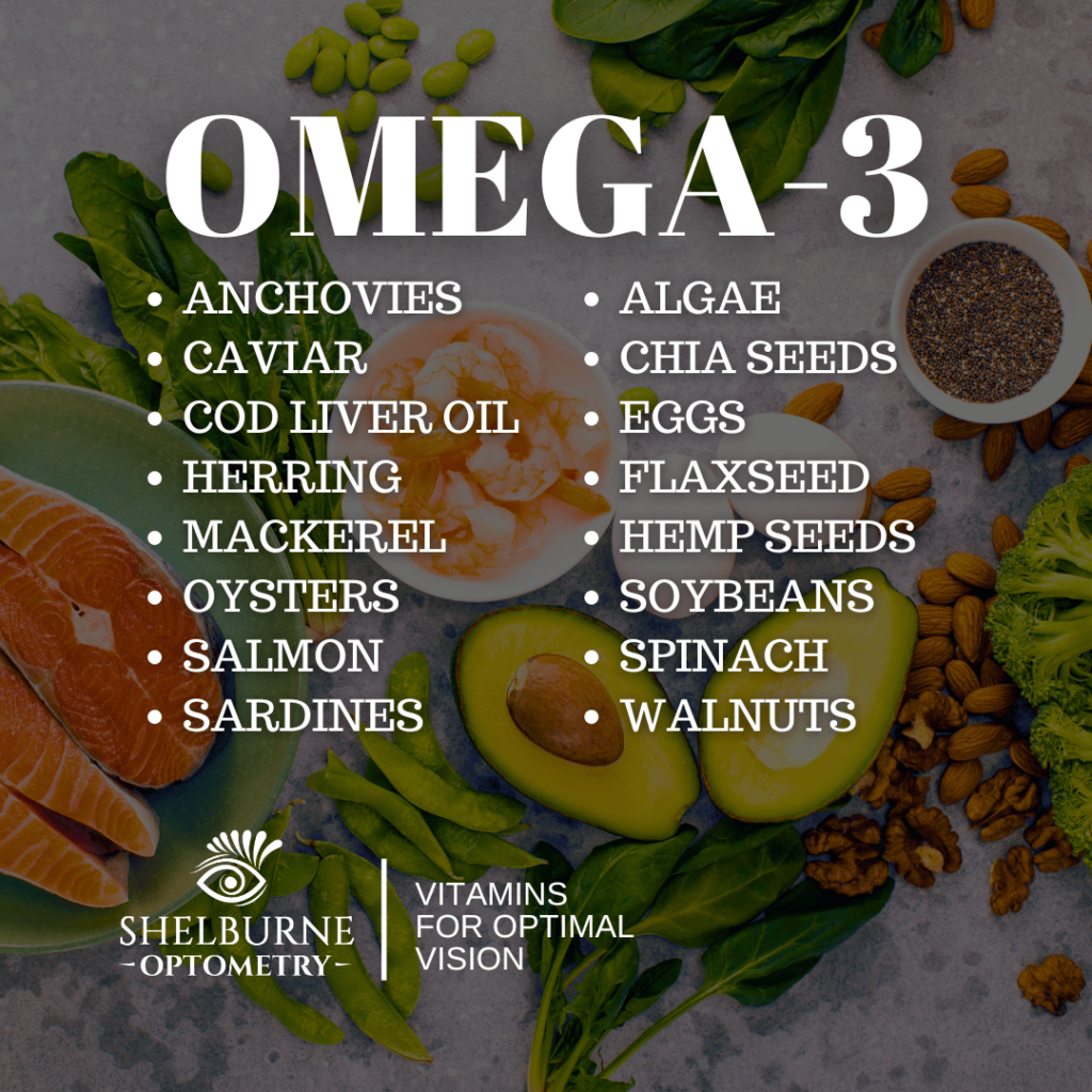 A list of foods that contain omega-3